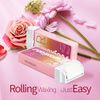 Waxfans Roll On Wax,Rose Wax Roller Refill for Body Area Waxing,Natural Roses Keep Skin Hydrated and Shiny, Long-Lasting Hair Removal Effect and durable (4 Pack)