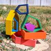TickiT 73542 Rainbow Wooden Architect Houses