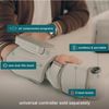 Homedics Modulair Compression Wrist Wrap Massager – Overlapped Compression Therapy with 4 Programs, Adjustable Intensity, Heat Settings, (Battery Sold Separately)