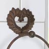 Towel Ring Wall Mounted Heart Bathroom Rail Holder Hook (AF13)
