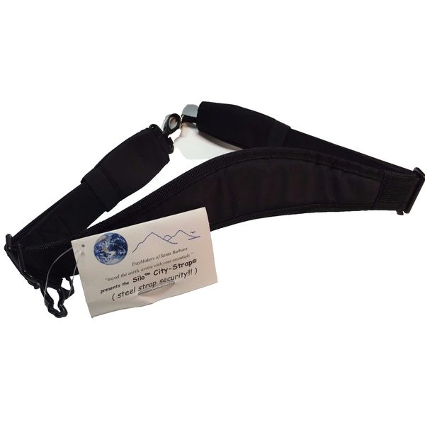 DAYMAKER SILO CITY-STRAP PADDED, SHOULDER STRAP  (STEEL STRAP SECURITY)