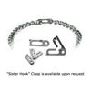 Custom Engraved ID Bracelet with Embossed Emblem from Stainless Steel. Style: Classic Wide, Premium Series.