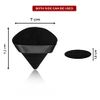 osb 2pcs powder puff washable makeup sponge triangle powder puff soft powder sponges Body Cosmetic Foundation Puff Wet Dry Makeup Tool beauty blenders, Reusable Triangle Sponges (Black and White)