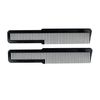 8in Plastic Klipper Comb - Black