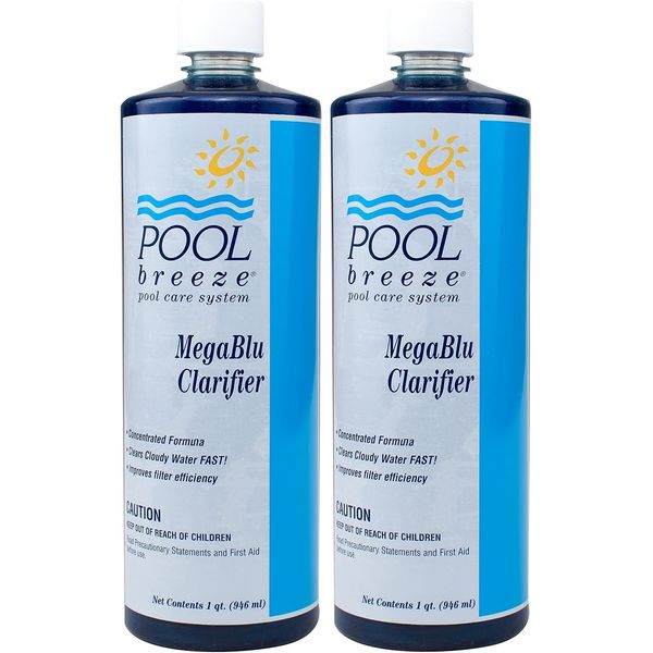 Pool Breeze Megablu Clarifier 32oz. (Pack of 2)