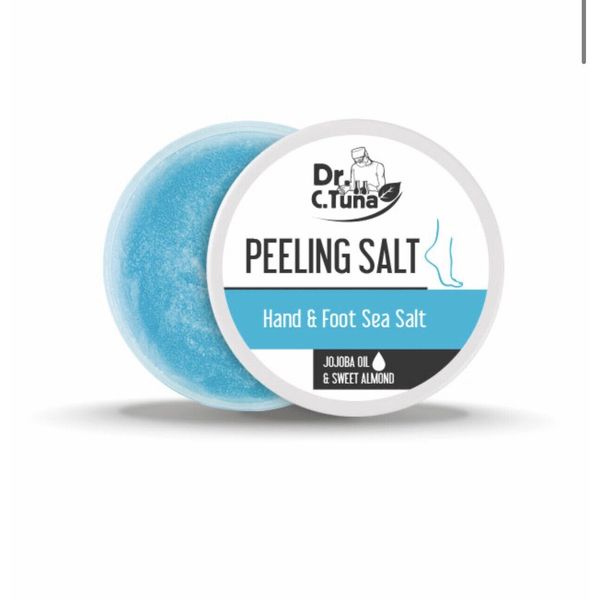 Hand And Foot Peeling Sea Salt  Jojoba Oil And Sweet Almond