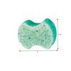 Spongables Pedi Scrub Foot Exfoliating 20+ Wash Sponge, Mint, 1 Count
