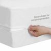 Zippered Mattress Encasement Protector Box Spring Cover 6-Side Waterproof Queen