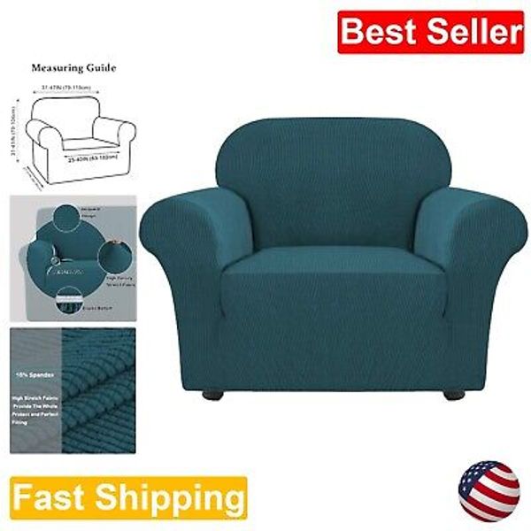 Elastic Bottom Armchair Chair Cover - Easy Install Pet Furniture Protector