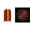 Metallic Embroidery Threads (2000 Meters, Copper)