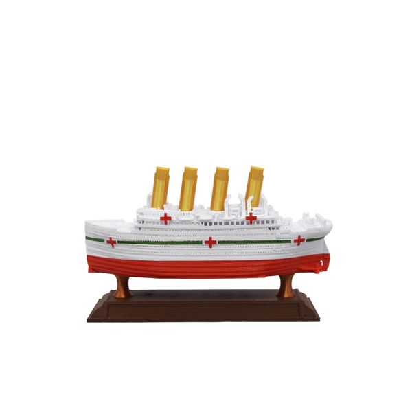 TheRoller3d RMS Titanic Floating Bathtub Model (Brittanic Bathtub Model with Stand)
