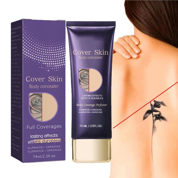 Concealer für den Körper,Coverpro Body Concealer,Tattoo Cover up Makeup,Körper-Concealer Wasserfest,Narben Body Makeup Foundation,Körper-Concealer für Tattoos,Narben,Tätowierungen