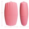 AECW Reusable Cube Silicone Mold Ice Roller for Face Cold Therapy Facial Massage Roller (Pink + Blue)