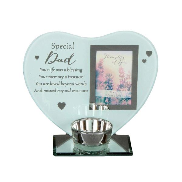 Special Remembrance Memorial Dad Tea Light Holder
