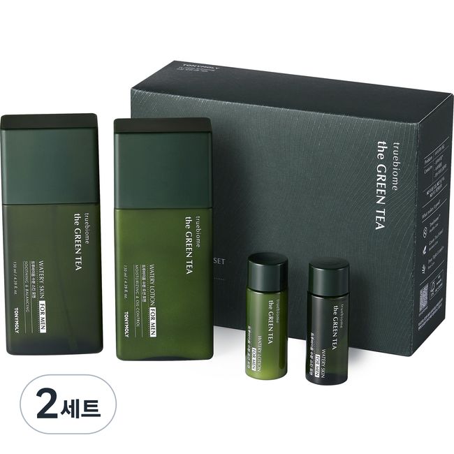 TONY MOLY Green Tea True Biome Moisture for Men 2 Set