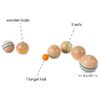 BuitenSpeel Holz Boules Brown