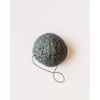 Santo Volcano Black Konjac Sponge 7,5 cm