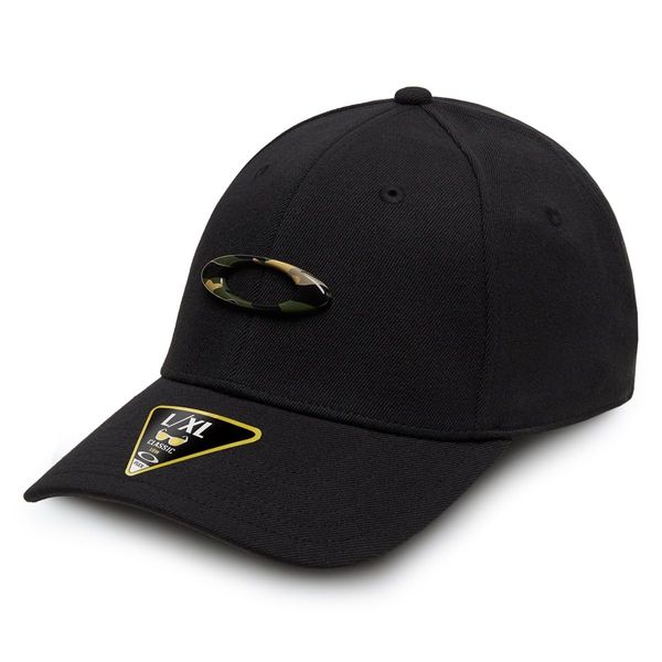 Oakley mens Tincan Cap Hat, Black/Graphic Camo, Small-Medium US