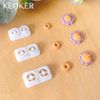 Keoker Stud Post Embedding Tool for Polymer Clay Earring, Polymer Clay Tools for Clay Jewelry, Earring Post Embedder Tool