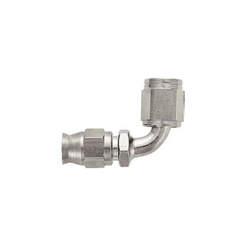 XRP 609004 Size 4 90 Degree Straight TFE Hose End