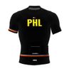 Philippines Black Code Short Sleeve Cycling PRO Jersey for Men - Size Medium