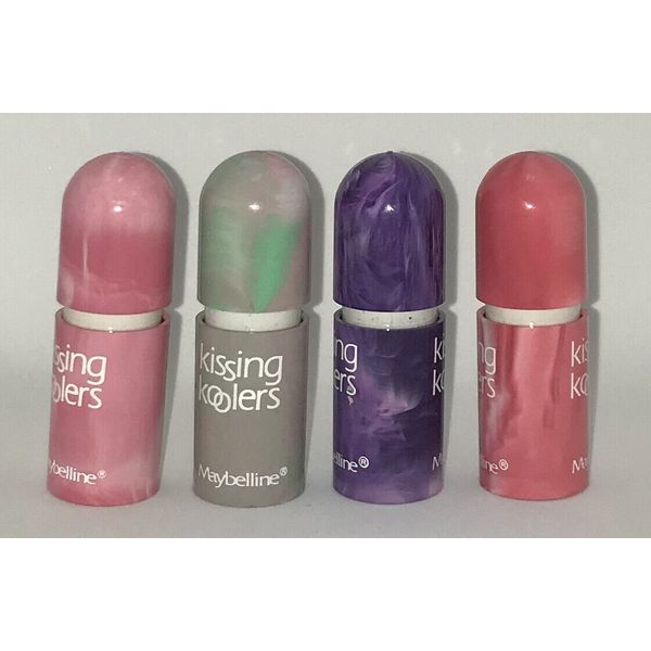 4 Maybelline Kissing Koolers -Assorted   please see below