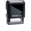 INVENTORY text on IDEAL 4911 Self-inking Rubber Stamp with BLACK INK