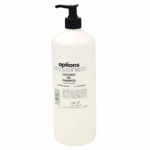 PROFESSIONAL BEAUTY SYSTEM OPTIONS COCONUT OIL SHAMPOO 1000ML
