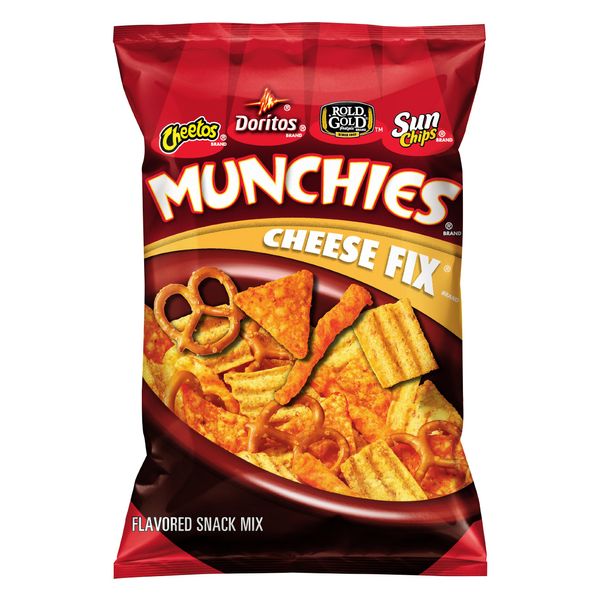 Munchies Snack Mix, Cheese Fix, 8 Ounce (Pack of 6)