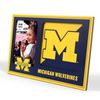 YouTheFan NCAA Michigan Wolverines 3D Logo Picture Frame