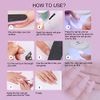 Saviland Mini Nail Lamp - 16W U V/LED Nail Dryer U V Light for Nails for Gel Nail Polish, Poly Builder Nail Gel, Glue Gel, Nail Art Tools for Starters Home DIY Professionals Salon