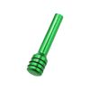 X AUTOHAUX Car Door Lock Knobs Interior Door Lock Knobs Aluminum Alloy Inner Door Lock Pull Pin Universal for Car Green 2pcs