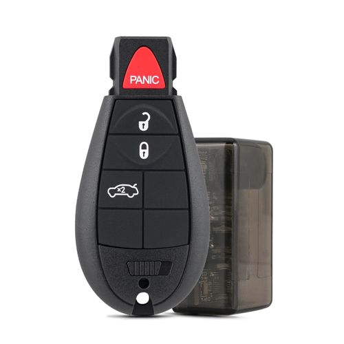 IYZ-C01C Key Fob Replacement Remote Key Kit for 2012 Dodge Challenger Charger 2008 2009 2010 2011 Chrysler 300 Dodge Magnum 2008 Key Remote Kit M3N5WY783X