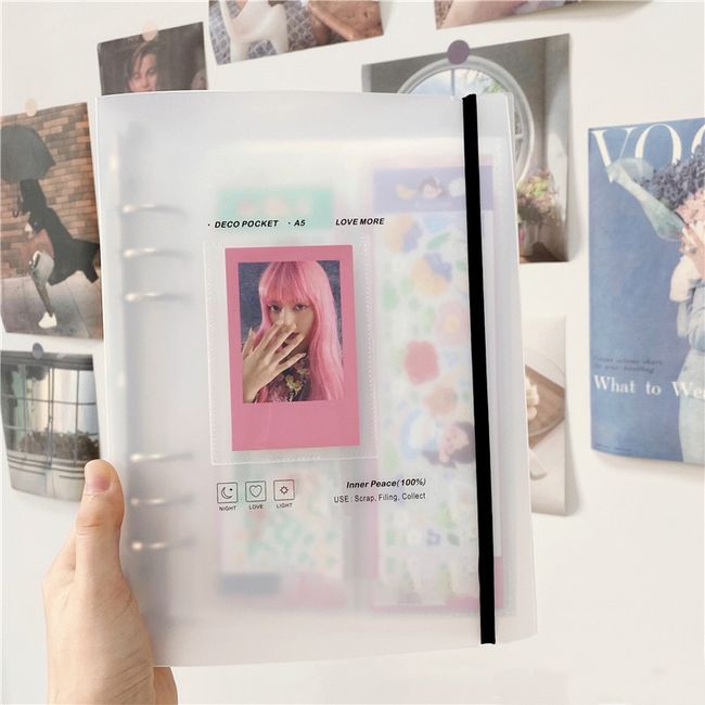 Cute Love Album Photo Storage Album Decoration Student Photo Postcard Ins 3  Inch Photo Album Polaroid Mini Book Kawaii Girl Gift