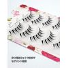 happykau False Eyelashes, 5 Pairs, Natural Eyelashes, Natural Eyelashes, Popular Upper Eyelashes, Actress Eyelashes, Light Makeup, Daily Makeup, Reusable, Handmade False Eyelashes, DIY at Home (001)