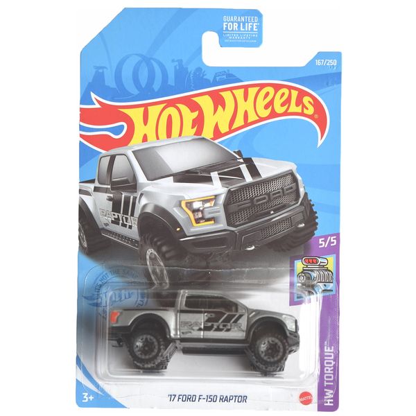 Hot Wheels '17 Ford F-150 Raptor, [Gray] Torque 5/5