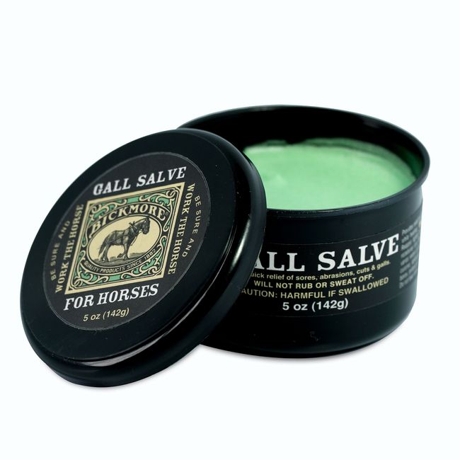 Bickmore Gall Salve Wound Cream For Horses 5oz - For Quick Equine Relief of Sores, Abrasions, Cuts and Galls