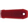 Vikan, Red Brush,Scrub,Medium,7",PP/PBT, 3587