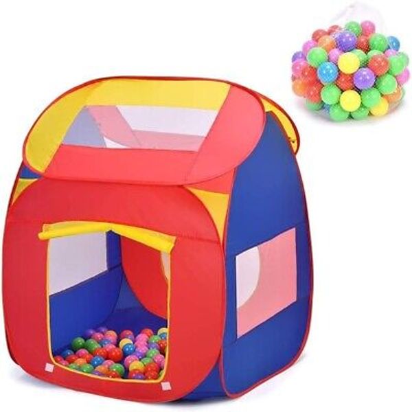 COSTWAY Kids Play Tent OP2972 New with balls