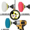 Drillbrush Scrub Brush - Drill Scrub Brush Attachment 7- Stone Cleaning - Deep