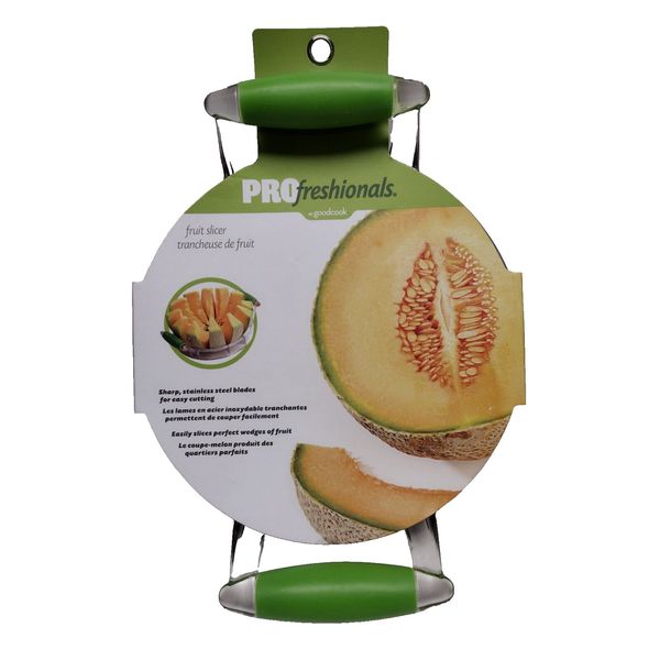 Goodcook Profreshionals Fruit Slicer NIB Cantaloupe Honeydew Melons Stainless