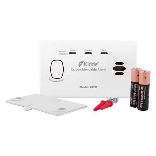 Kidde AEC8514 K7CO Carbon Monoxide Alarm, White