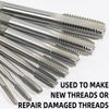 Aceteel HSS 7/8"-18 Machine Tap, 7/8 x 18 Left Hand Thread Tap