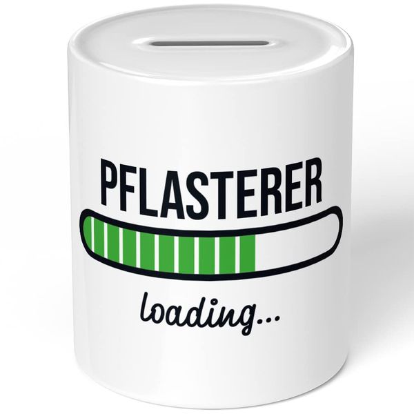 JUNIWORDS Spardose Sparbüchse, Pflasterer Loading (6211029)