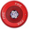 WHEELOCK ELSPSTRC - High Fidelity Speaker Strobe, Red, Ceiling
