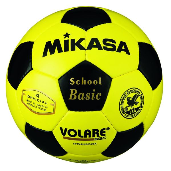 MIKASA Soccer Ball No. 4 Japan Soccer Association Test Ball (For Elementary School Students) White/Blue SVC402SBC-WB Recommended Internal Pressure 0.8 (kgf/cm))