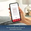 Sunbeam Full Size Electric Heated White Mattress Pad w Digital Controller Wi-Fi
