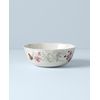 Lenox Butterfly Meadow Serving Bowl , white body -