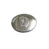 Kiola Designs Silver Toned Etched Oval Baseball Glove Magnet
