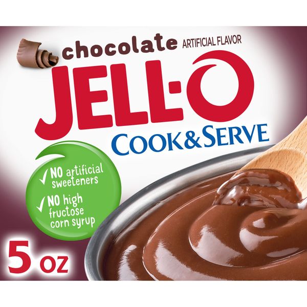 Jello Chocolate Pudding Mix 5oz Box